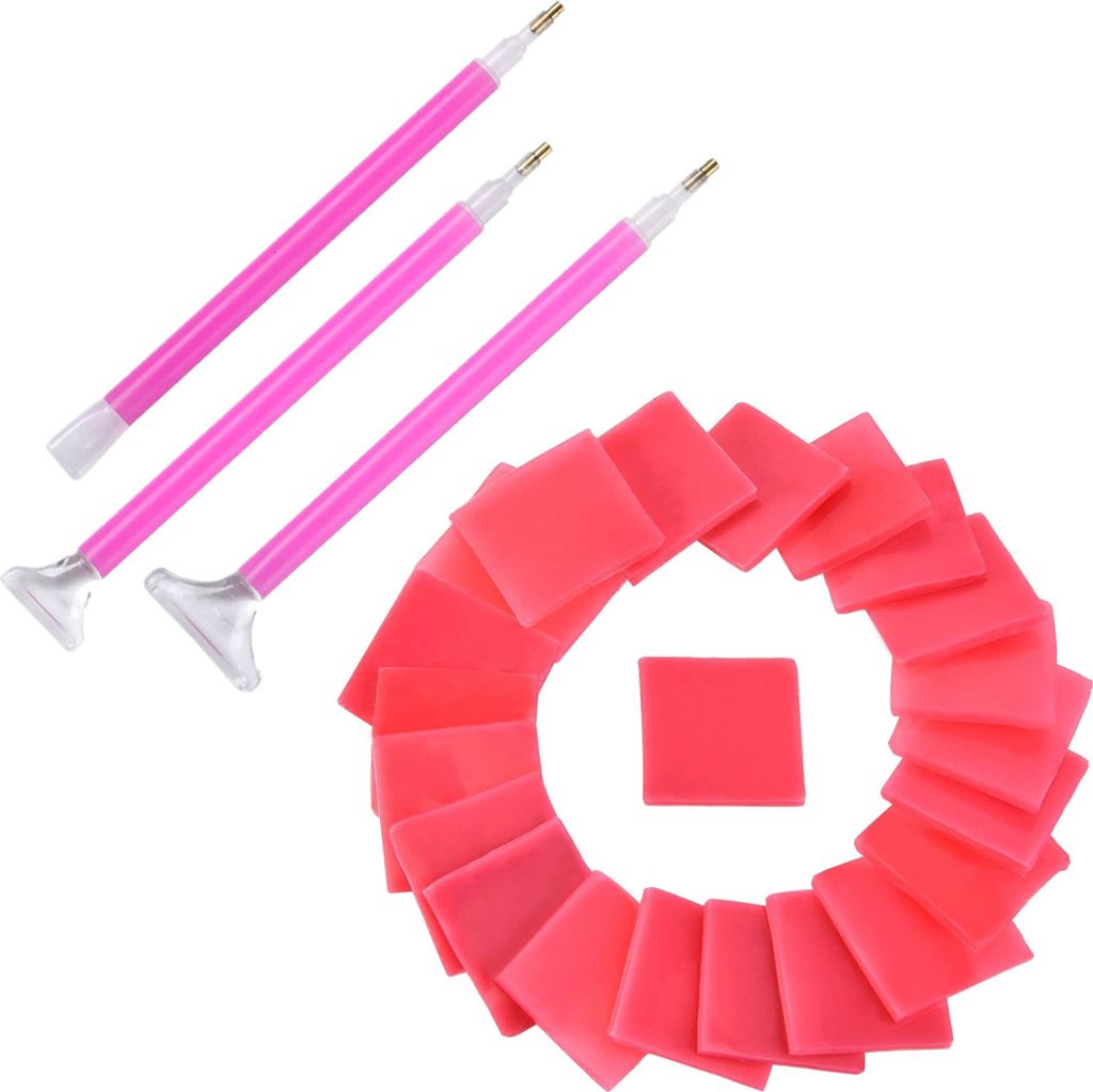 53 Teile/satz DIY Malerei Kleber Ton Diamant Malerei Kleber Ton Stickerei Kreuzstich Malerei Set Werkzeug