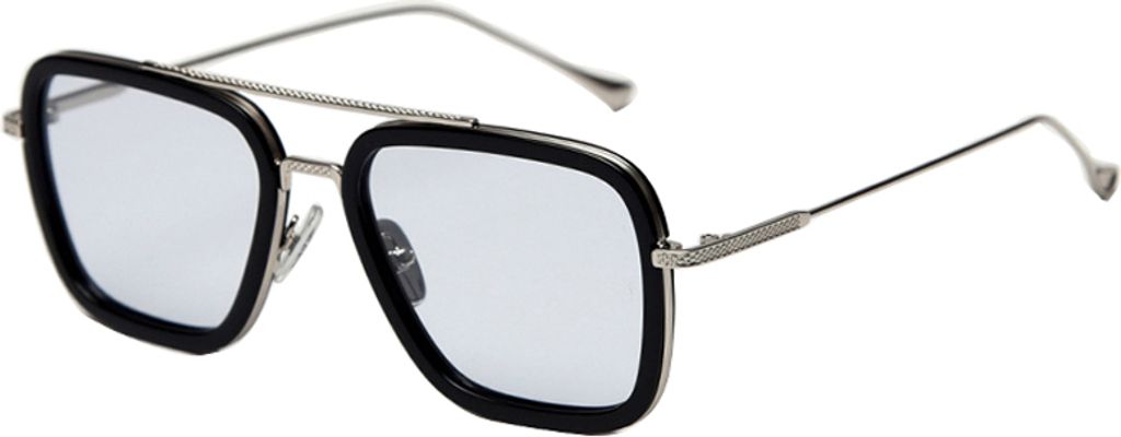 VeyRey-Sonnenbrille kantiger Malcolm black