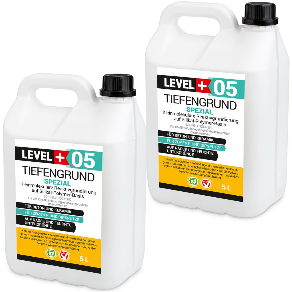Grunt Głębokopenetrujący 10L Grunt Krzemianujący LEVEL+05 Zdjęcie produktu 