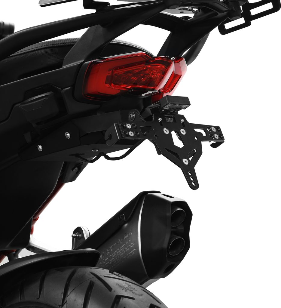 ZIEGER Pro Kennzeichenhalter kompatibel mit Ducati Multistrada V4 1200 Frankreich