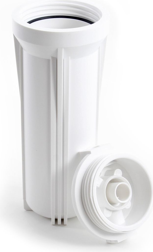 Naturewater Filterpatronen Gehäuse BR-102 254 mm (10") für 5 Stufen RO System NP/E2 aus Polypropylen für Umkehrosmose, Wasserfilter, Trinkwasser