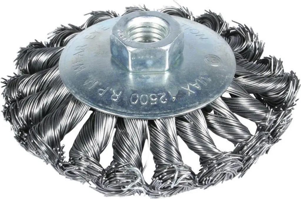 Brosse circulaire 100mm ZN E-561-5100 : fini la rouille sur vos outils