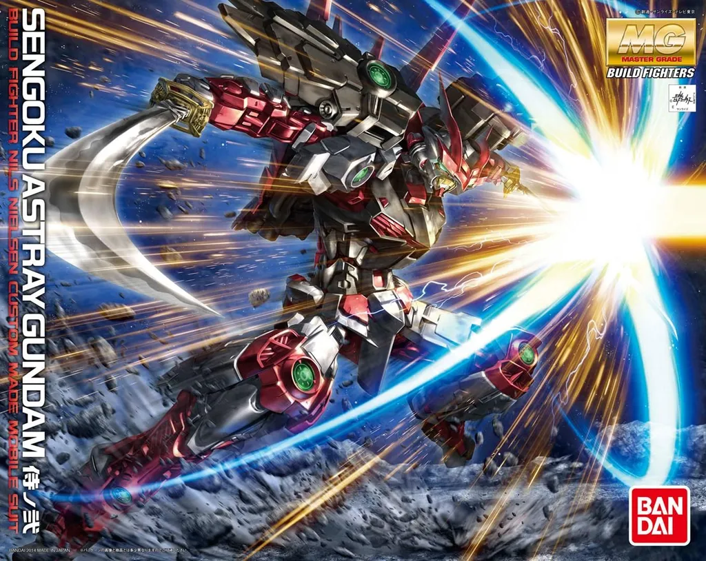Gundam MG 1/100 Sengoku Astray Bandai : Maquette Gunpla de samouraï