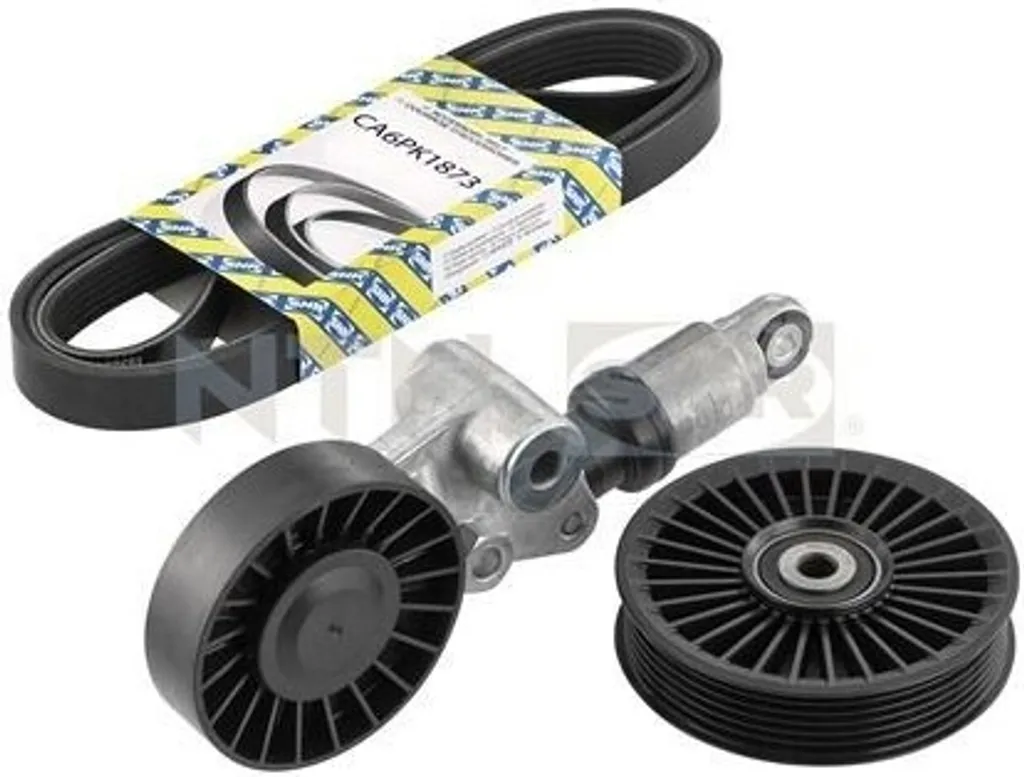 Kit de Courroie Trapézoïdale à Nervures SNR KA853.00 compatible Opel 1.6