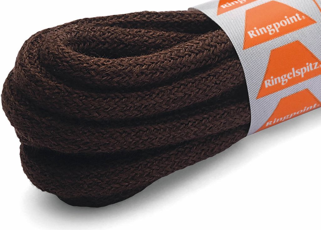 RINGELSPITZ - Rund Dick Schnürsenkel – Robuste Schnürsenkel - 90 cm, dunkelbraun