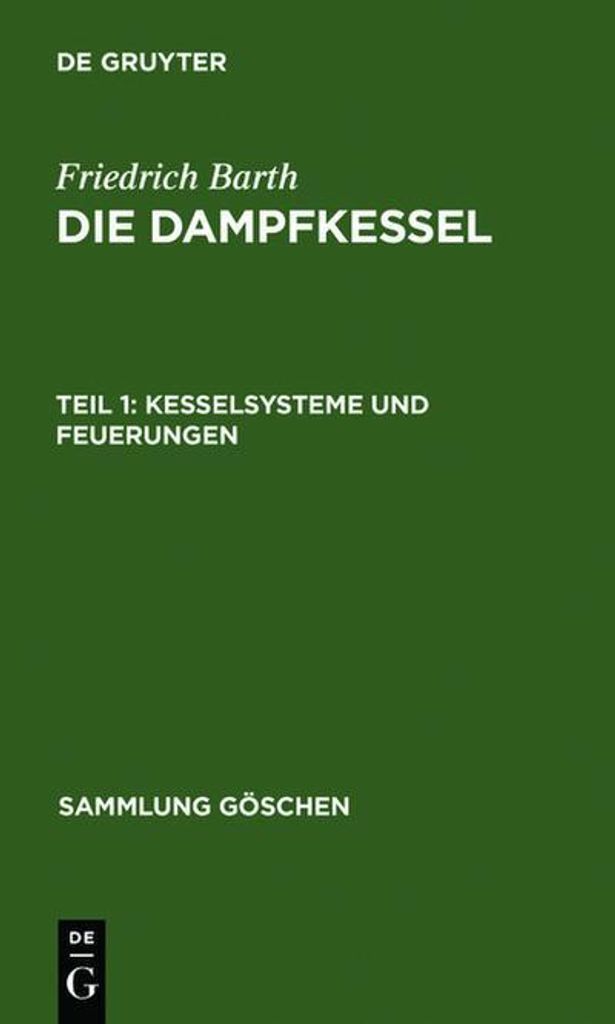 Kesselsysteme und Feuerungen