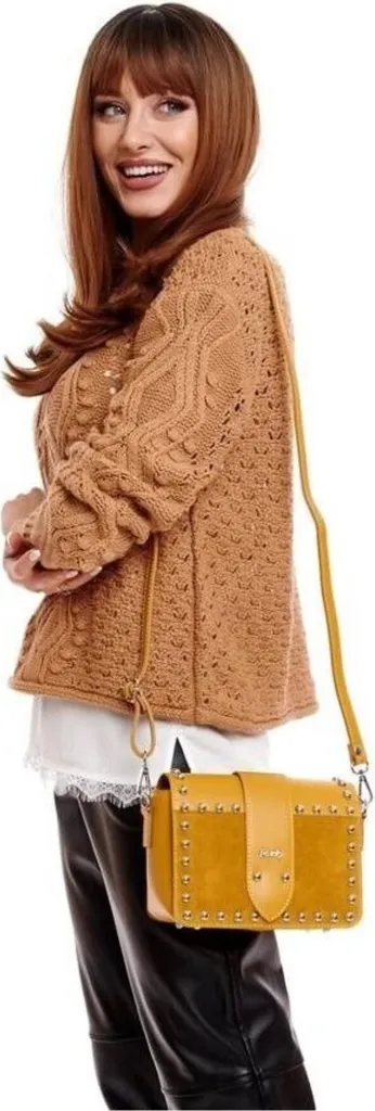 Sac besace Rovicky TWR-74 avec multiples compartiments et cuir résistant