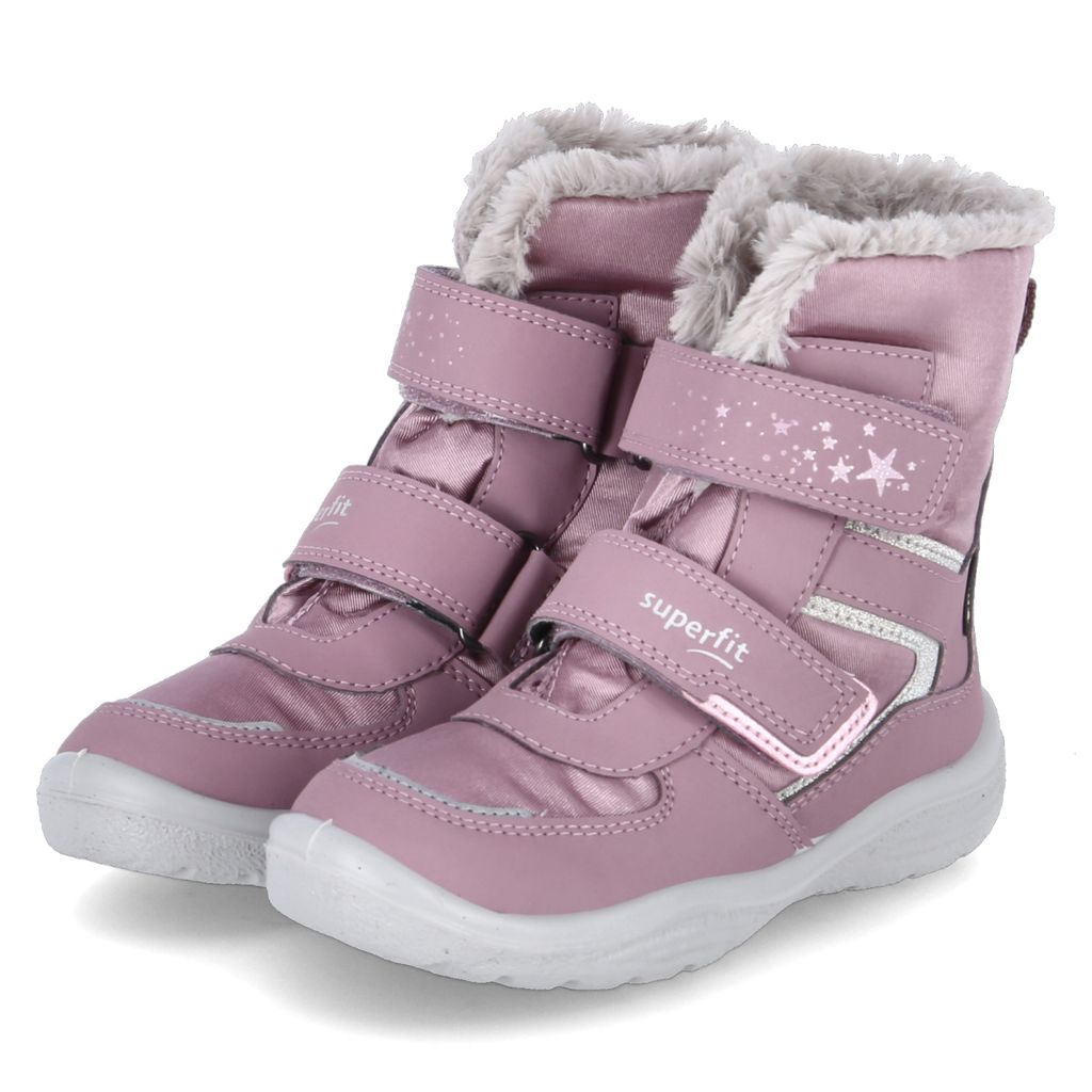 Superfit CRYSTAL Mädchen Stiefel in Rot, Größe 29