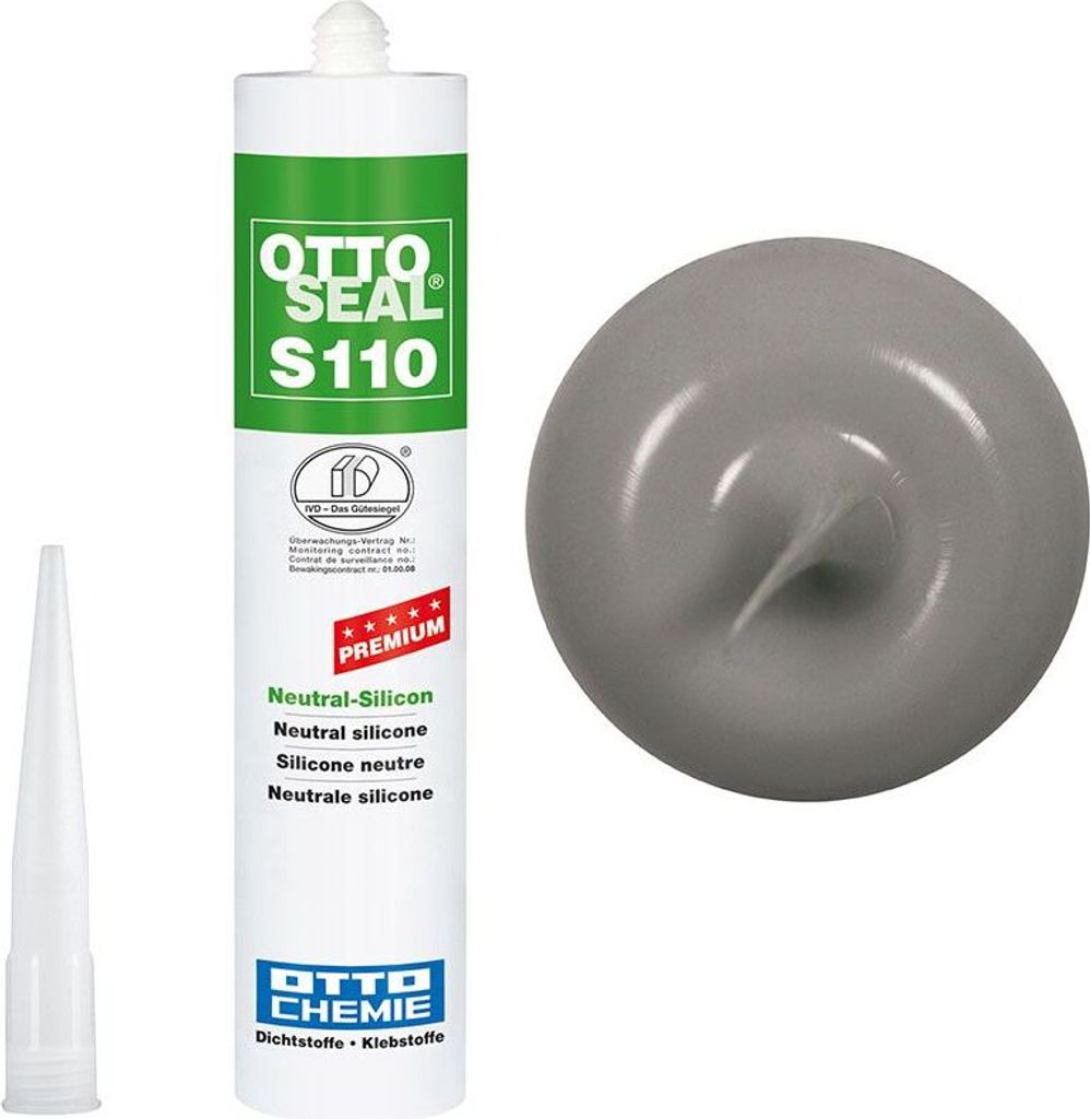 OTTOSEAL S110 Neutral-Silicon 310 ml Hellgrau C20 Produktbild 