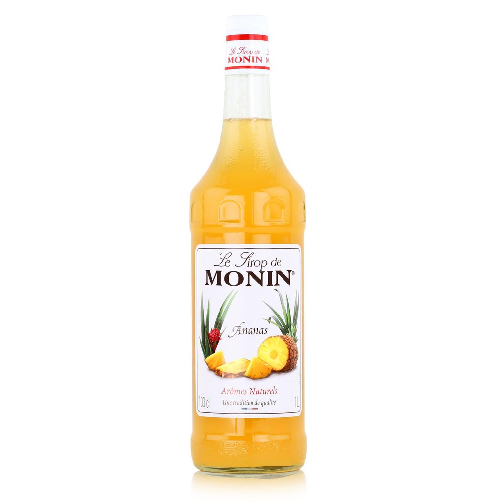 Monin Sirup Ananas 1L - Koktejly Mléčné koktejly Kávový Obrázek produktu 