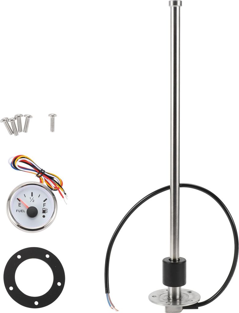 406mm Kraftstoff-Sendeinheit und Messgerät-Kit 16" Boot Kraftstofftank-Sendeinheit Kraftstoff-Wasserstandssensor und Kraftstoffmesser für Boot Au...