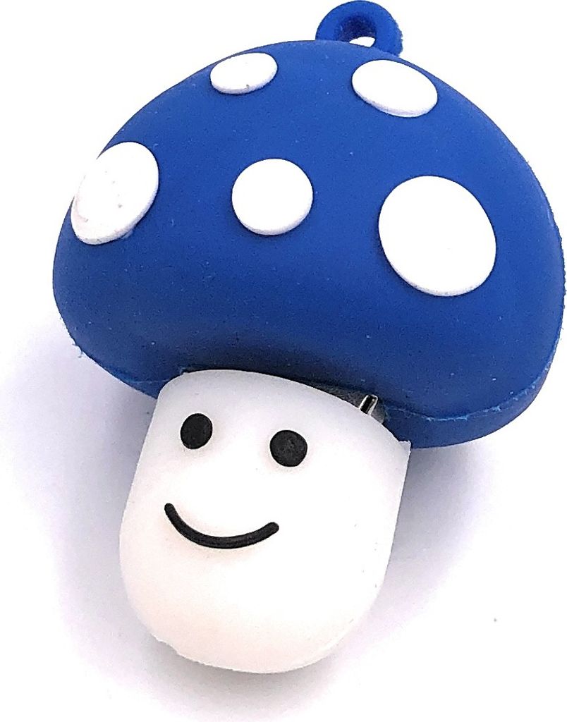 Onlineworld2013 Pilz Mushroom Blau Funny USB Stick 64 GB USB 3.0
