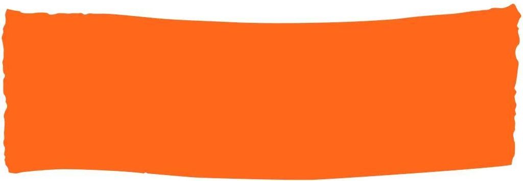 Darwi 6x Universalmarker Acrylfarbe, Keilspitze medium 6mm Orange DA0226006752C