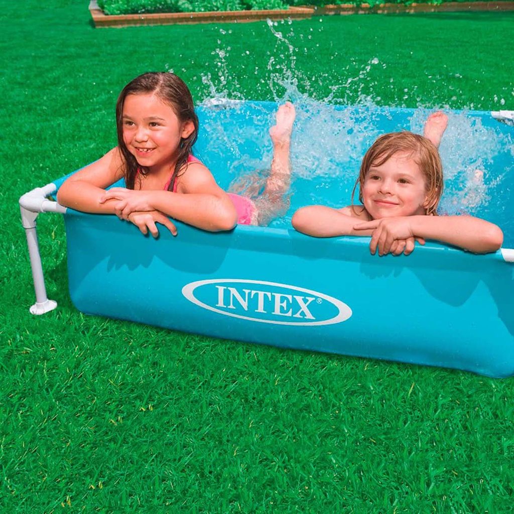 Baby Pool Kinder Planschbecken Badespaß aufblasbarer Boden Schwimmbecken 60cm 