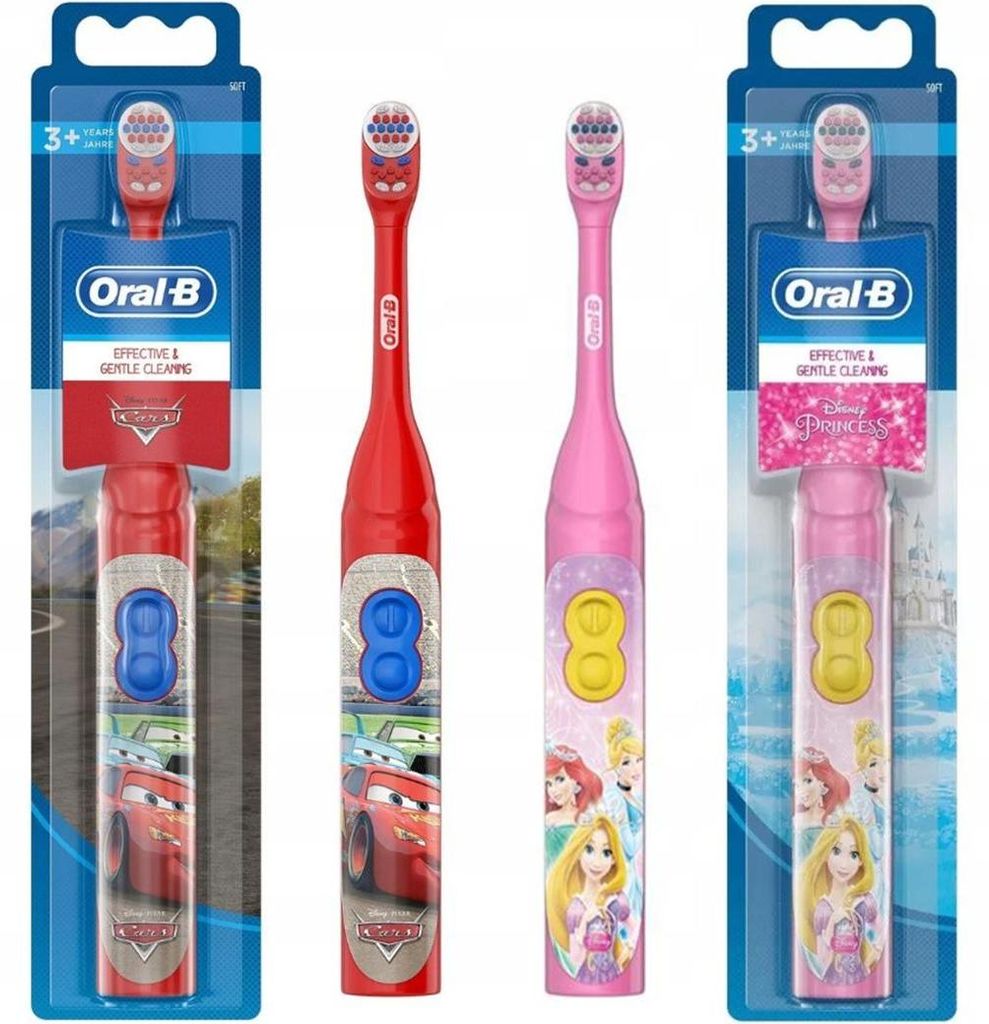Oral-B Braun Stages Power Kinderzahnbuerste Set Disney Timer 3+