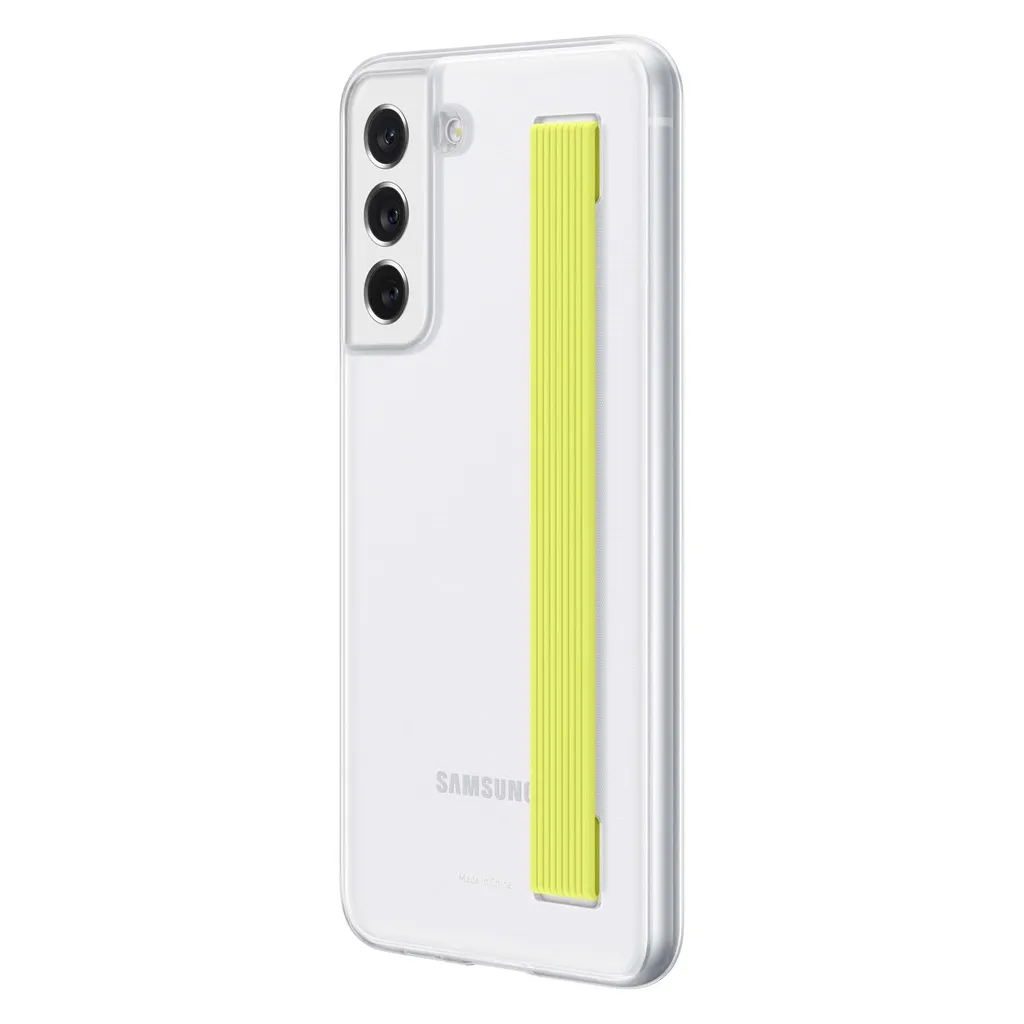 Slim Strap Cover Samsung S21 FE 5G Bianca - Stile e Sicurezza EF-XG990CWEGWW - 3