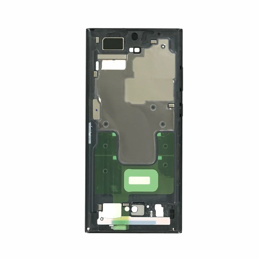 Châssis Noir Samsung S23 Ultra GH96-15833A en Aluminium Haute Qualité