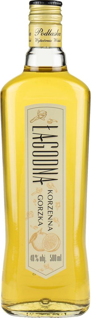 Wodka lagodna Korzenna Gorzka 500 ml | Vodka |500 ml | 40% Alkohol | Destylarnia Chopin | Geschenkidee | 18+