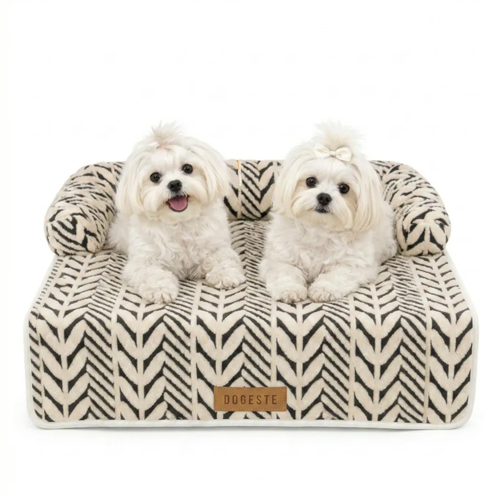 Couchage pour chien sur canapé Dogeste Covo 80x90 cm avec rebords