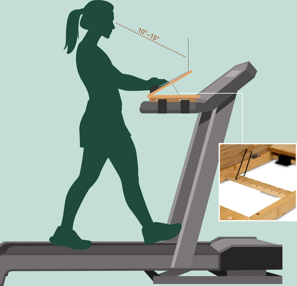 Tablette pour Tapis de Course : Support Bureau Ergonomique Universel