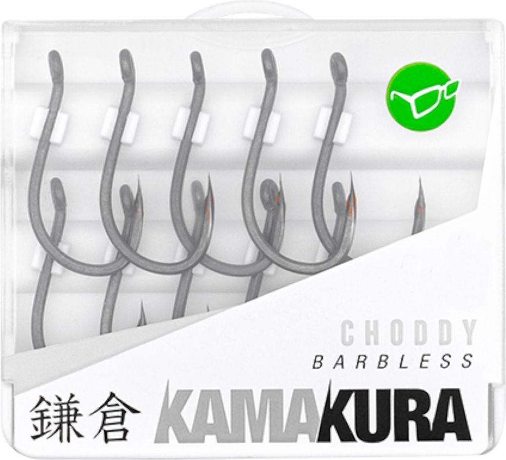 Korda Kamakura Choddy Barbless Hooks - 10 Karpfenhaken, Größe:4