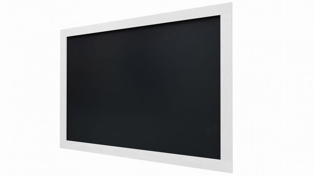 Tabule černá křídová v šedém dřevěném rámu 90x60 cm Obrázek produktu 3