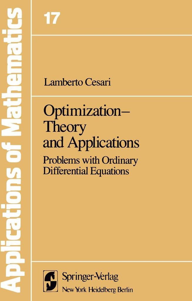 Optimization-Theory and Applications