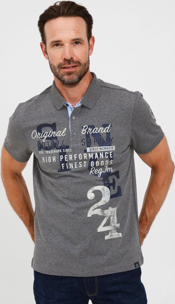 FQ1924 FQRagnar Herren Poloshirt Polohemd T-Shirt mit klassichem Polo-Kragen aus 100% Baumwolle