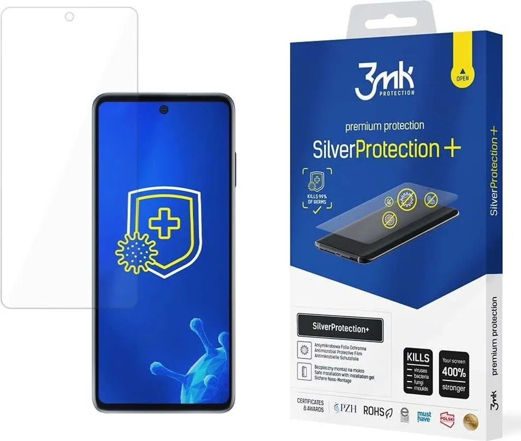 3mk SilverProtection+ per Motorola Edge 20 | Antimicrobica 99%