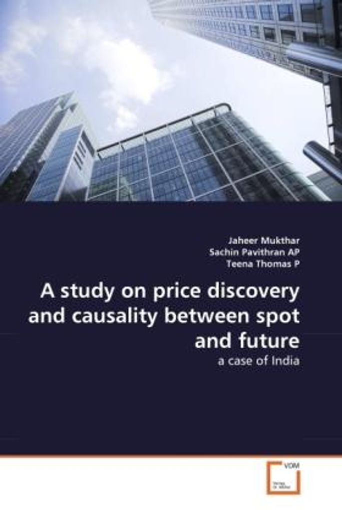 Mukthar, J: Study on price discovery and causality between