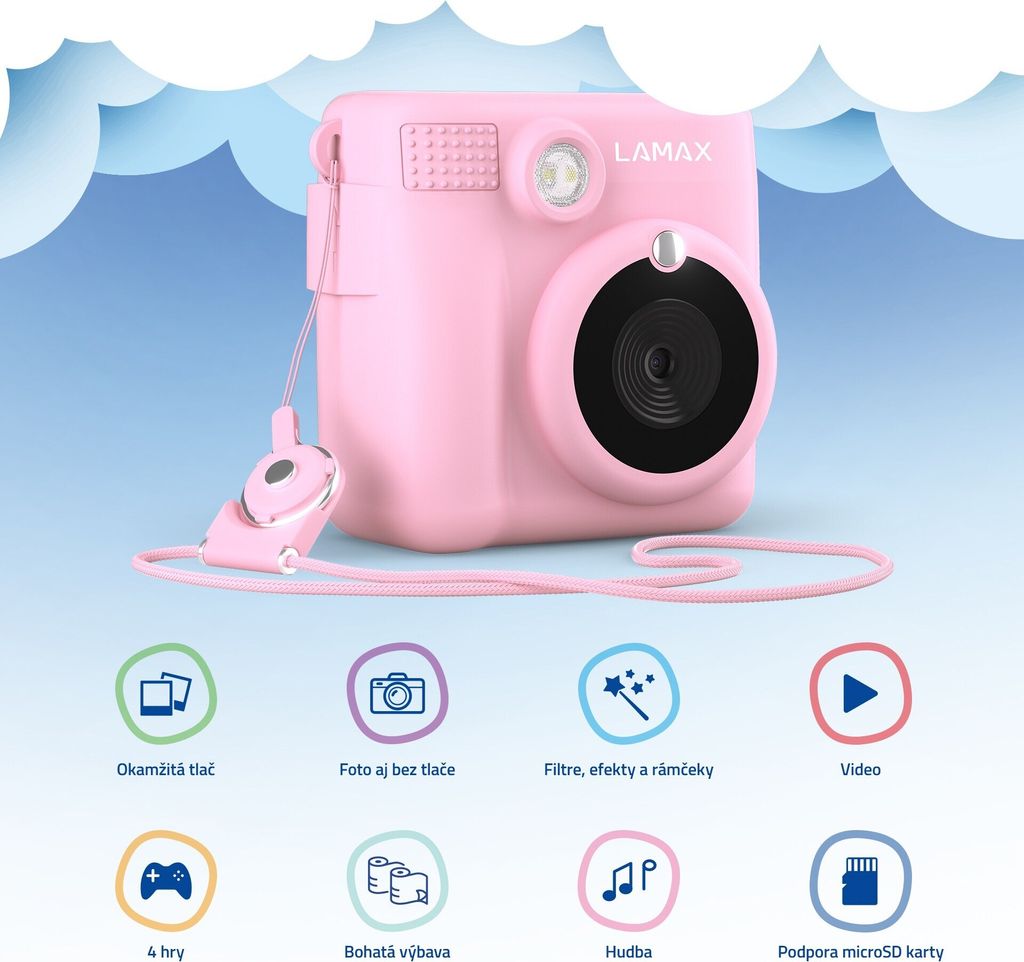 LAMAX InstaKid1 Pink Obrázok produktu 6