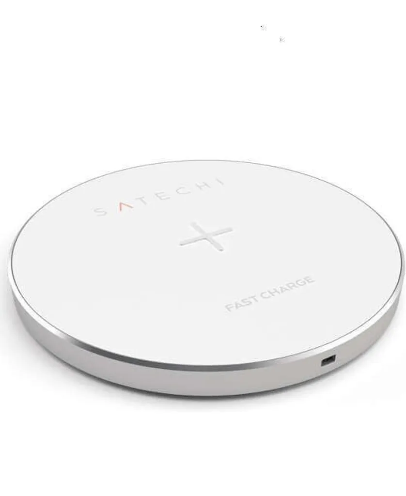 Station de charge Satechi Silver aluminium - Chargeur induction rapide