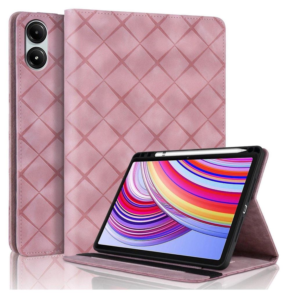 Pro Xiaomi Redmi Pad Pro 12.1 stand-up pouzdro z umělé kůže Obrázek produktu 