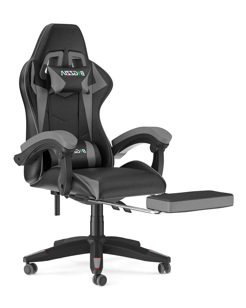 Herní židle s opěrkou nohou - herní židle ergonomická - s Obrázek produktu 