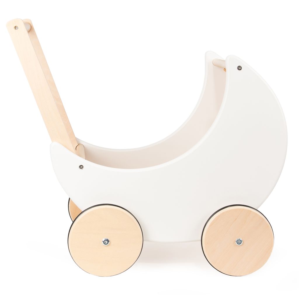 COIL Puppenwagen, Lauflernwagen, Lauflernhilfe, aus Holz, Produktbild 6