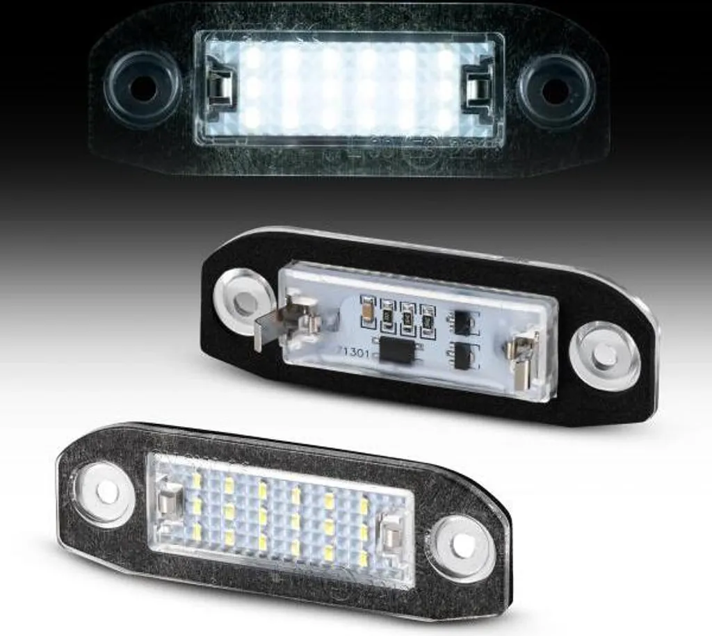 Kit Luci LED Targa Volvo XC60 XC90 V70 | Bianco Freddo 6000K Plug&Play