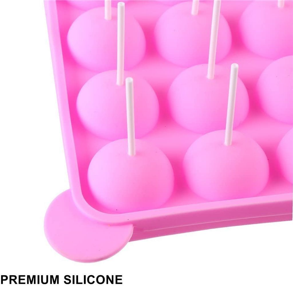 Silikon Cake Pop Backform Cake Pop Formen, 20 runde Formen Produktbild 6