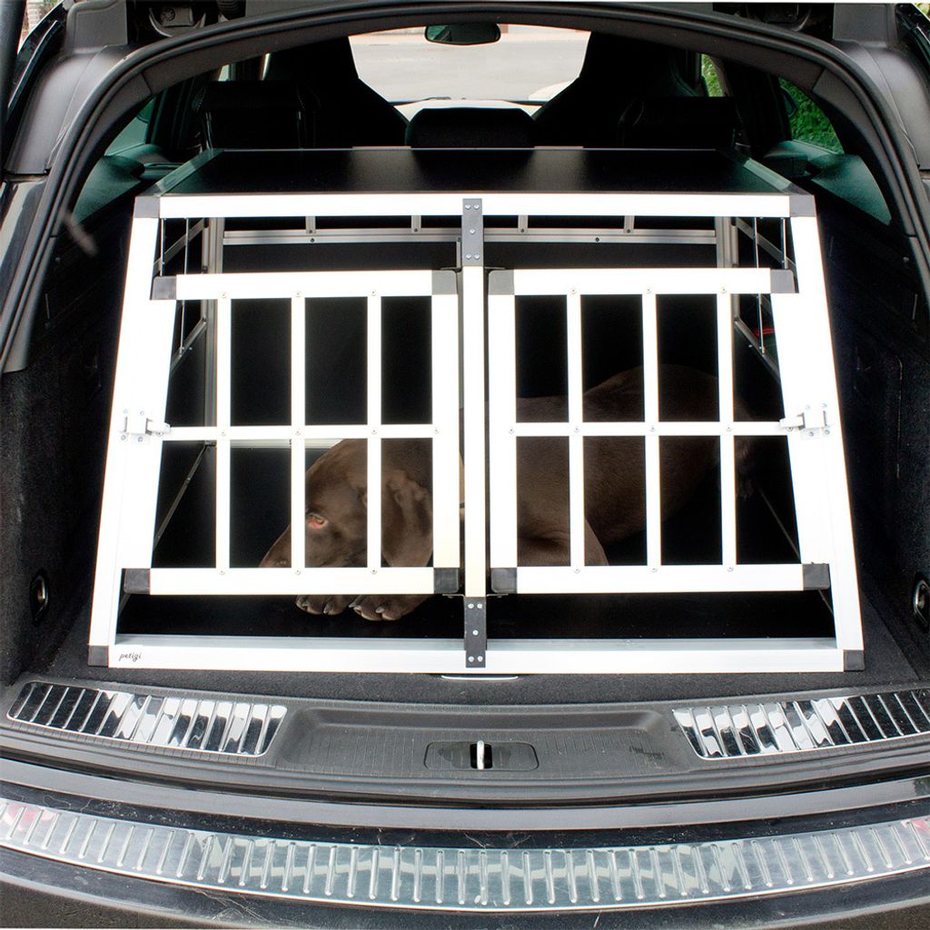 Hundebox Hundetransportbox Auto Alu Hunde Transportbox Produktbild 7