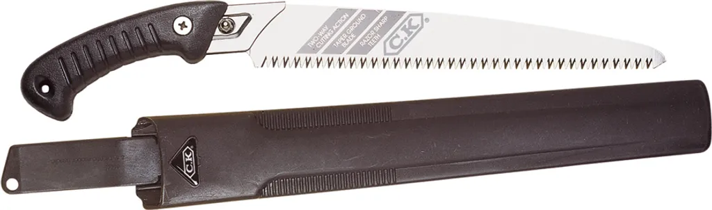 Scie à élaguer avec lame de 465 mm et étui rigide C.K - Denture Précise