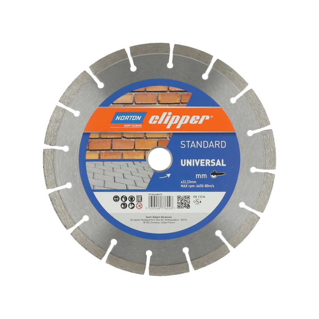 Norton Clipper Disque diamant standard universel 125x22,23 Image du produit 