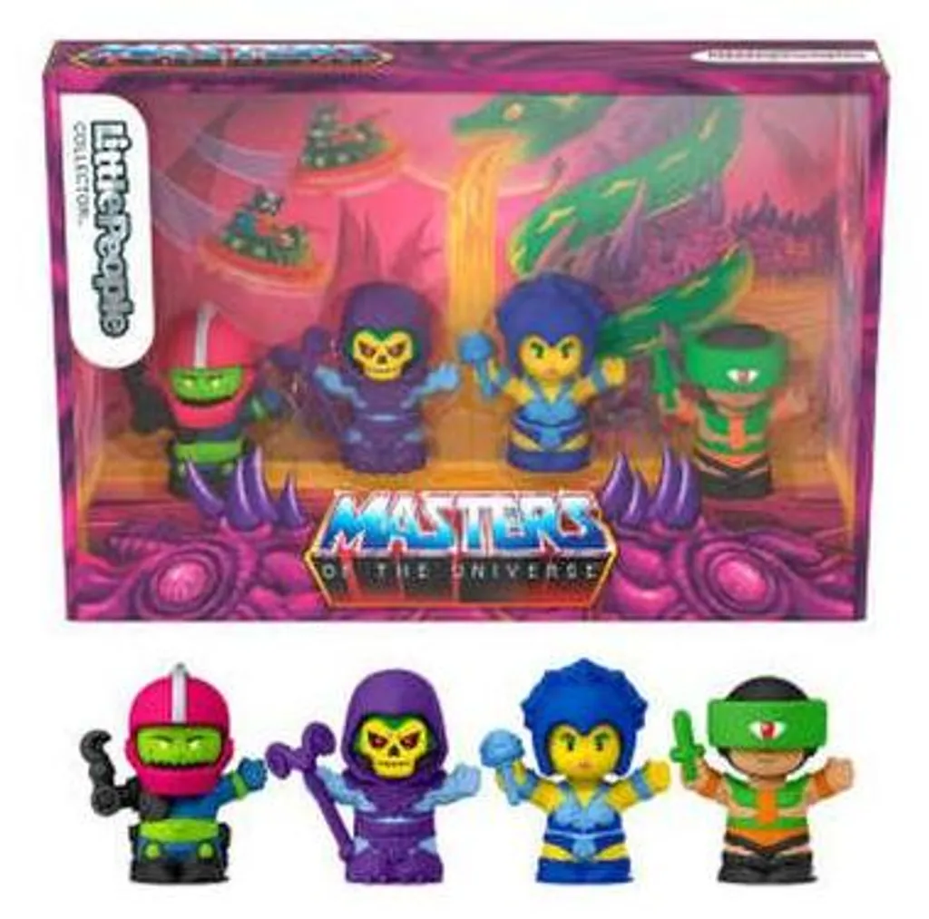 Figurines Musclor Guerriers du Mal Multicolore en Plastique et Métal MOTU
