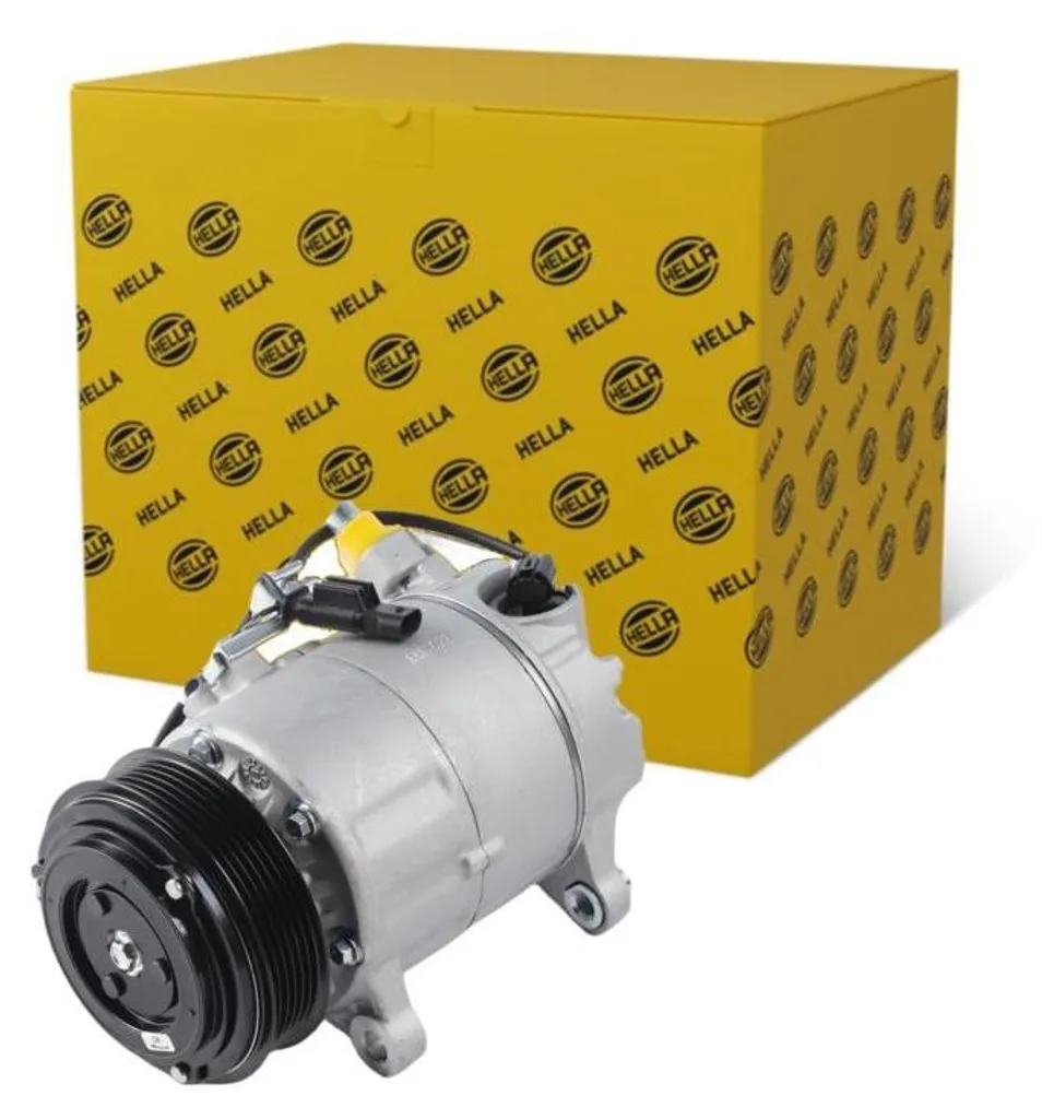 Compresseur climatisation HELLA Ø 110 mm - Haute Expertise 12V pour MINI