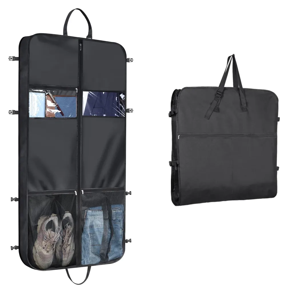 Sac à Vêtements Anti-Plis Imperméable avec Compartiment à Chaussures