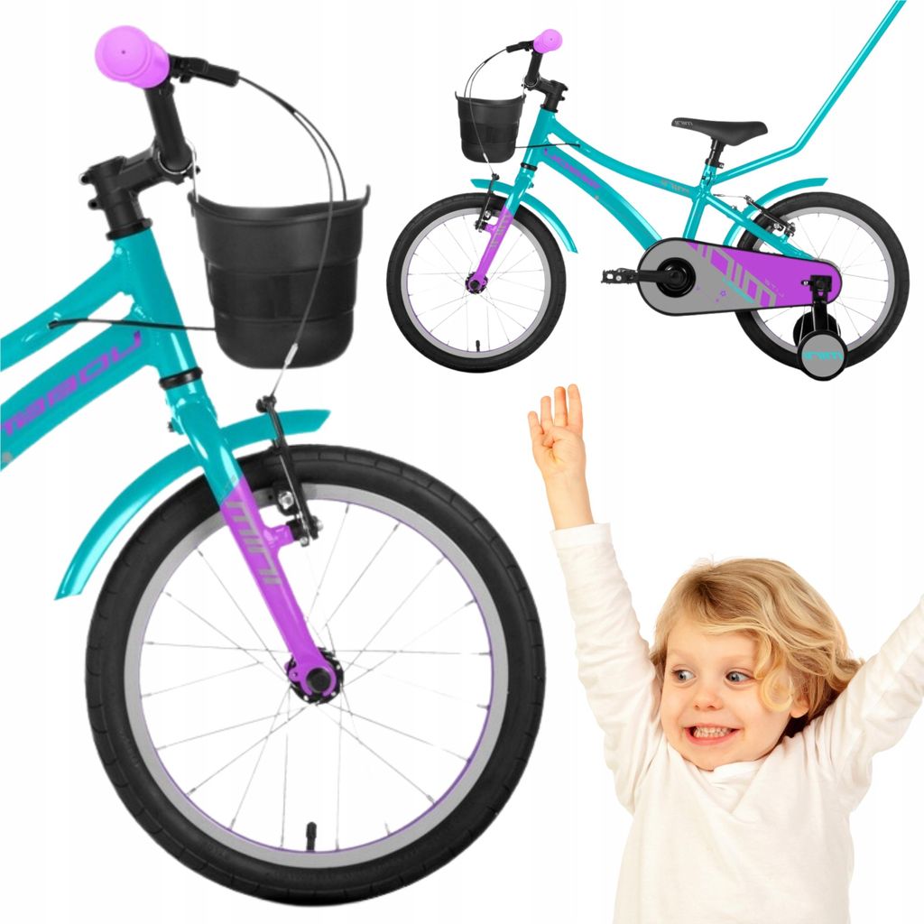 KINDERFAHRRAD TABOU MINI LITE 18 Zoll ALUMINIUM MEGA LEICHT 7 kg