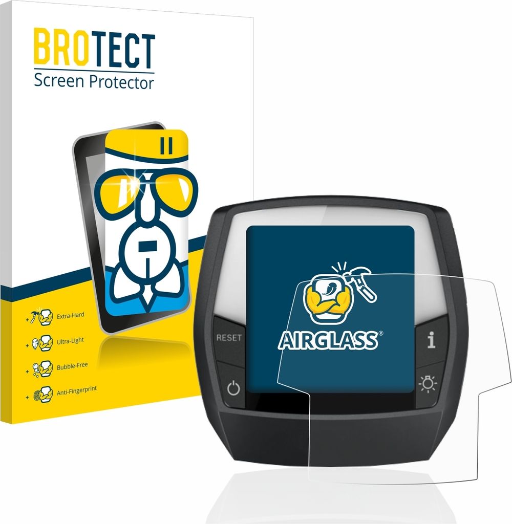 BROTECT Schutzglas für Bosch Intuvia Performance Line Schutzfolie Panzer Folie Glas Display Schutz klar