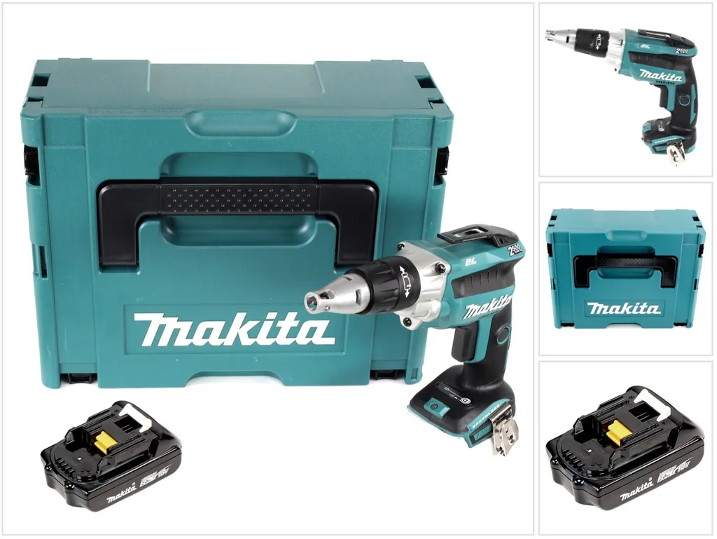 Visseuse plaque de plâtre Makita 18V pour visser droit sans effort