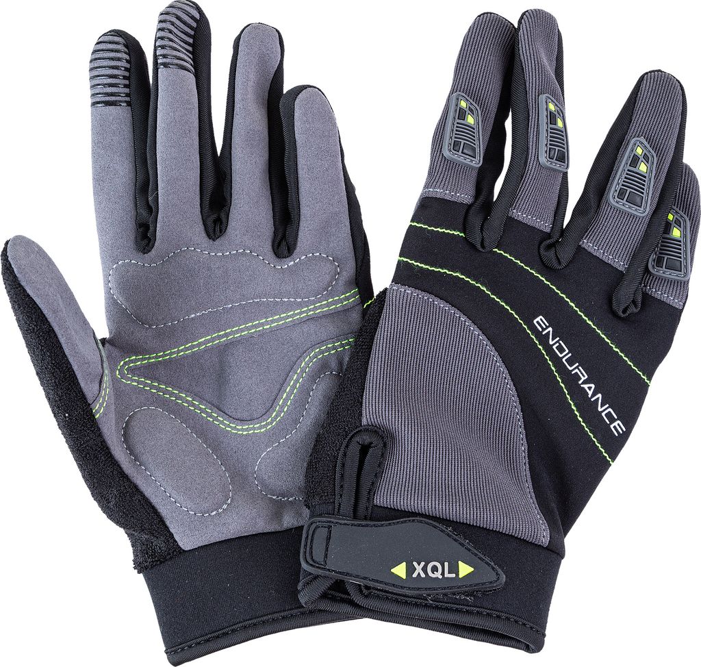ENDURANCE Handschuhe Gamal mit atmungsaktivem Funktionsstretch 1001 Black L