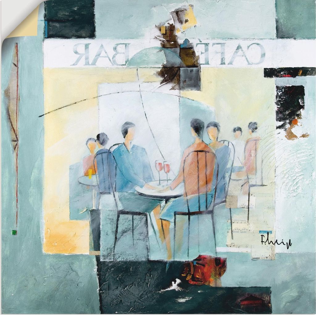 ARTland Wandbild, selbstklebend Bar Feeling Größe: 40x40 cm