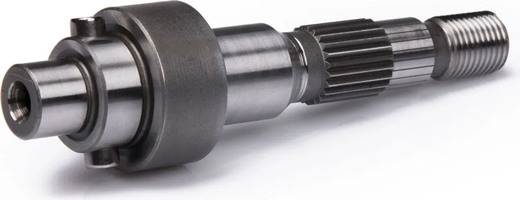 Axe de roue Malossi fixation D 23 longueur 119,6 mm haute résistance