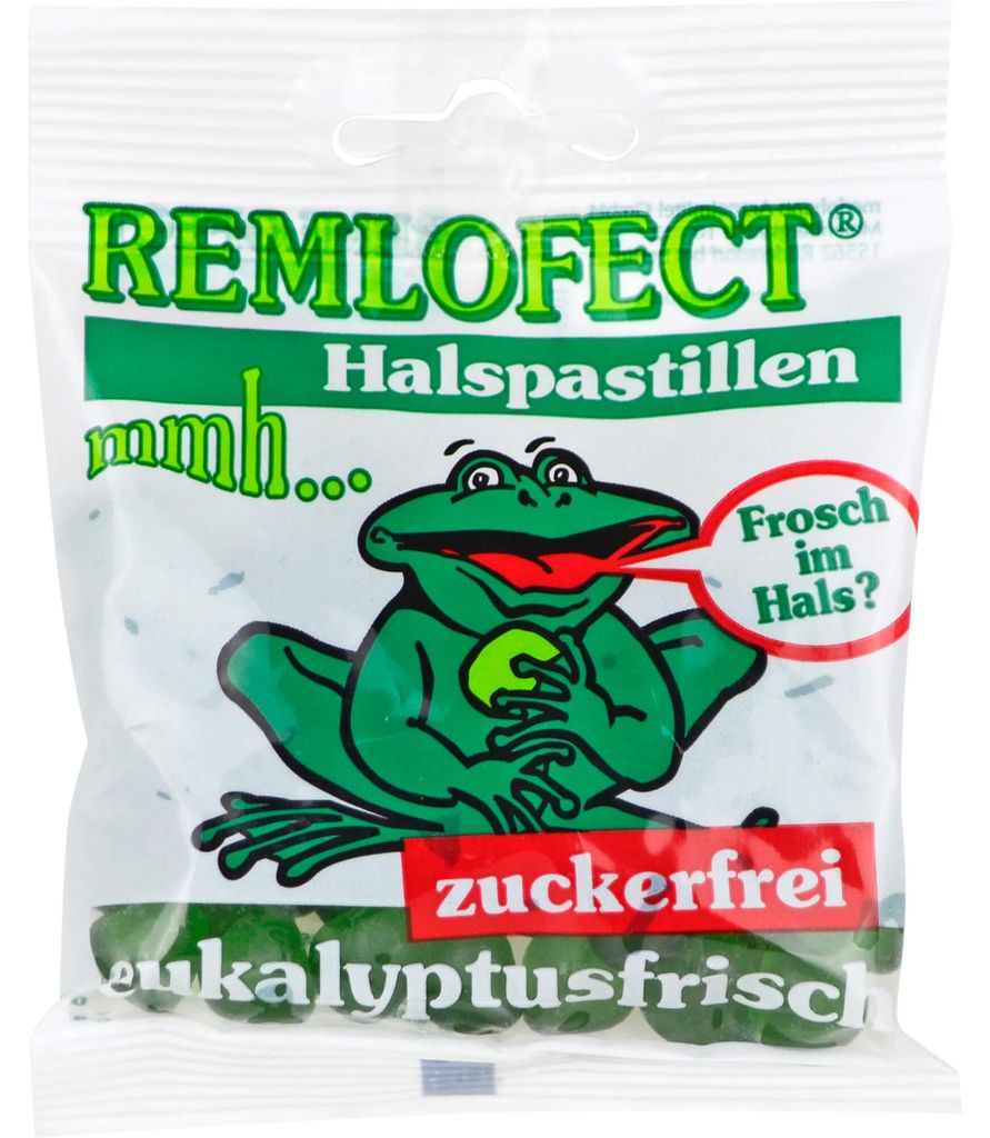 REMLOFECT Halspastillen zuckerfrei, 50 g Pastillen